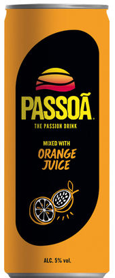 PASSOA ORANGE 25CL CAN /12