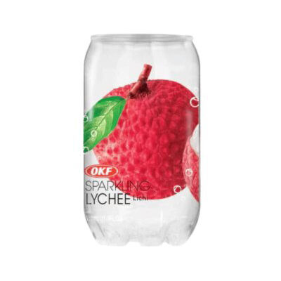 OKF 35CL SPARK. LYCHEE DRINK CAN /24
