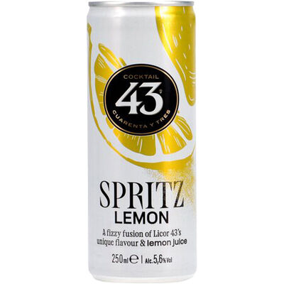 43 LEMON SPRITZ 5,6% CAN 25CL/12
